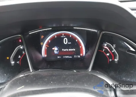 2019 Honda Civic Sport z USA, uszkodzony, nr VIN 2HGFC2F88KH518996